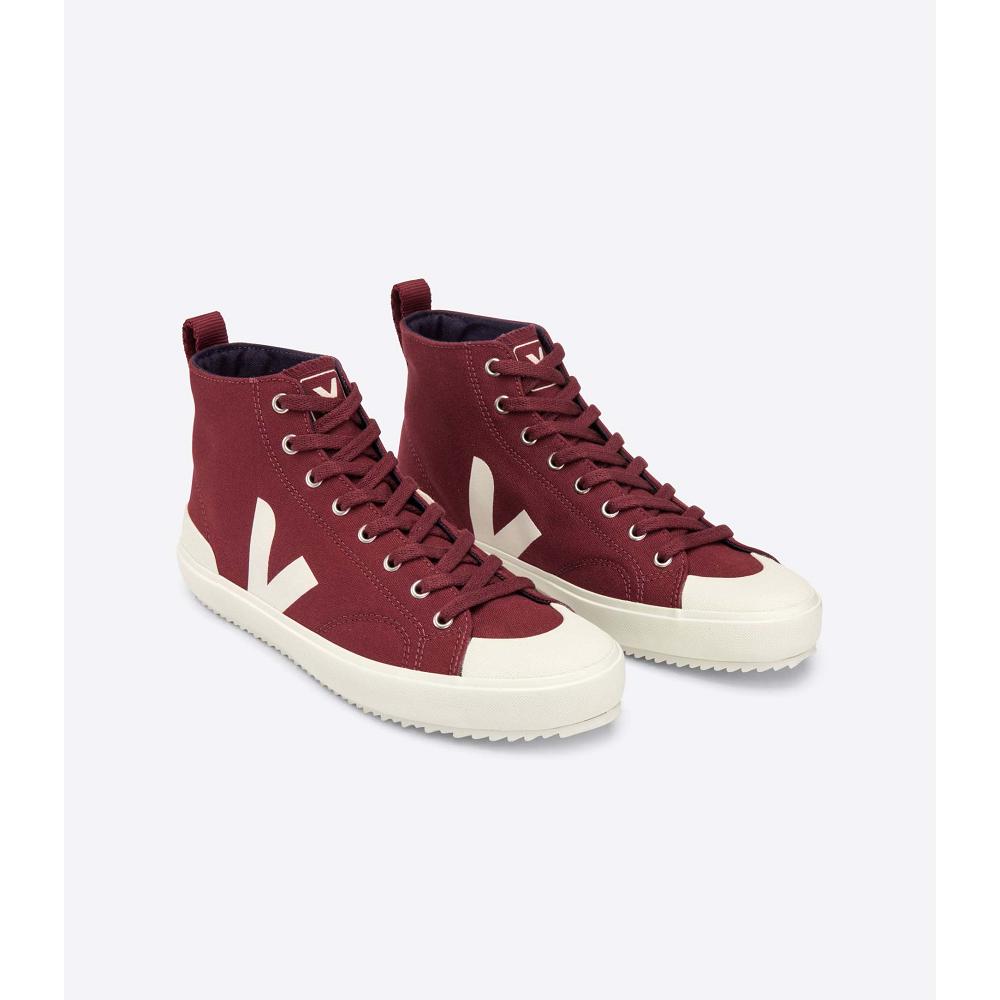 Veja NOVA HT CANVAS Hoog Dames Rood | BE 353BEX